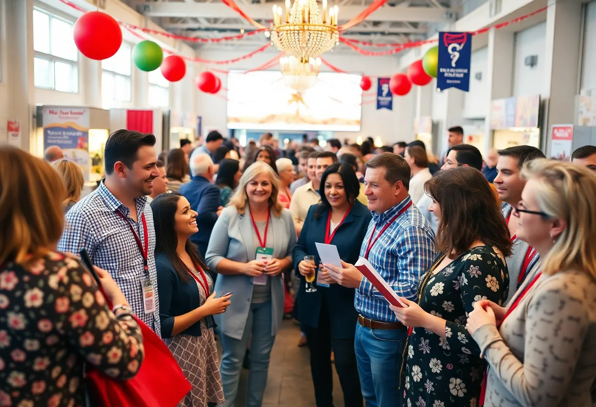 Hosts and attendees celebrating at the Future 50 Awards event