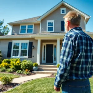 New homeowner inspecting property maintenance in Milwaukee