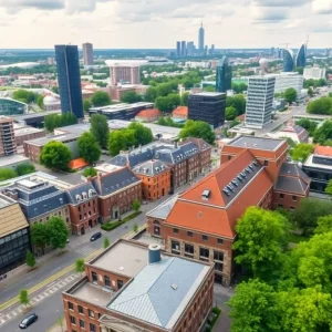View of Utrecht and Eindhoven highlighting technology and innovation in European cities.