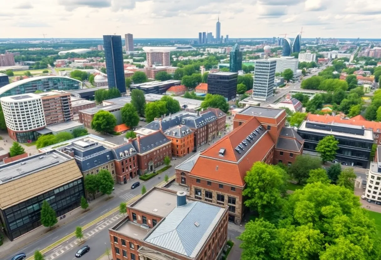 View of Utrecht and Eindhoven highlighting technology and innovation in European cities.