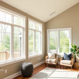 Beautiful energy-efficient windows in a Columbia SC home.
