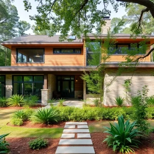 Eco-friendly home build with sustainable materials in Columbia SC.