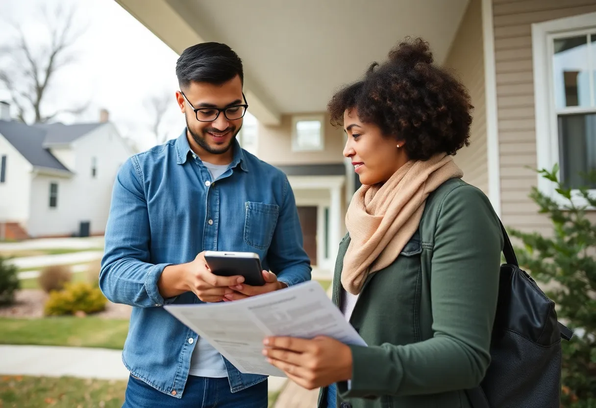 A first-time buyer reviewing offers for homes in Milwaukee