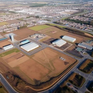Vacant land of the former Motor Castings factory site in West Allis.
