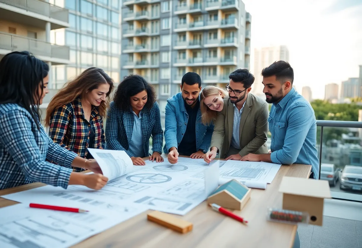 Developers collaborating on affordable housing projects in Milwaukee