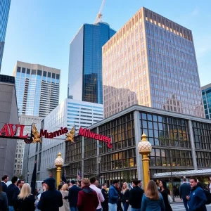 Cityscape of Milwaukee during Future 50 Awards ceremony