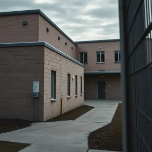 Exterior view of Milwaukee County Jail