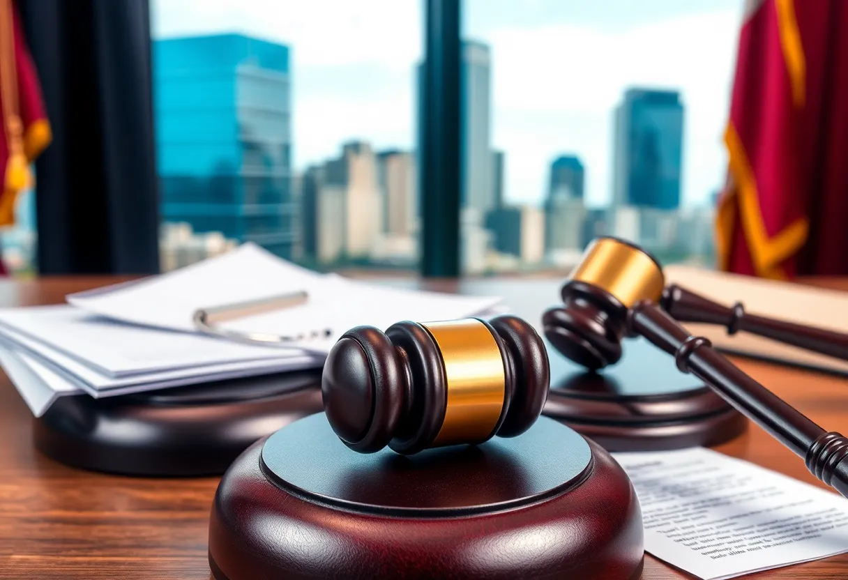 Courtroom scene representing a ruling on investment fraud in Milwaukee.