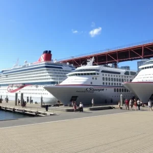 Rendering of Milwaukee's South Shore Cruise Dock