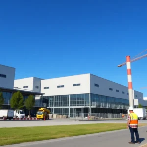 Image of an industrial building in Mukwonago, highlighting recent expansion