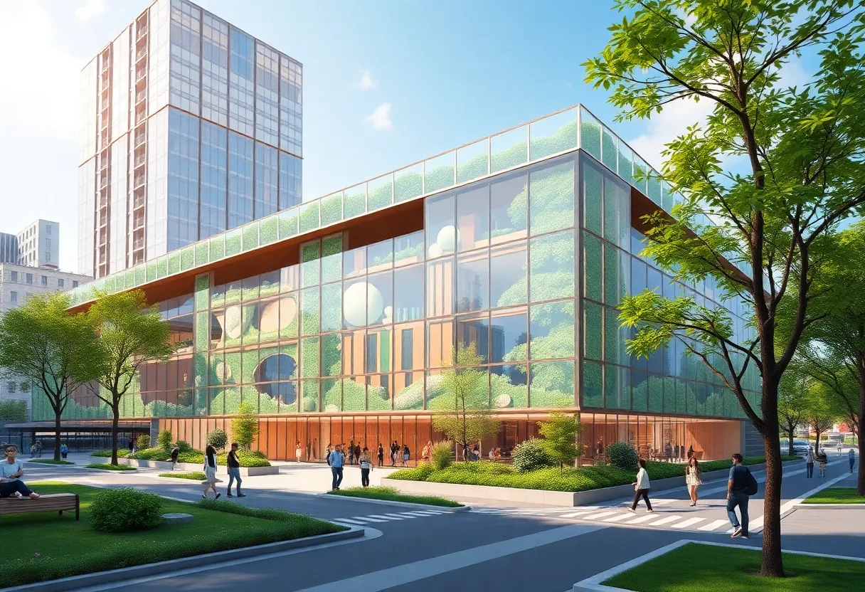 Conceptual design of the Nature & Culture Museum of Wisconsin