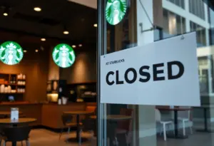 Closed Starbucks Store in Wisconsin