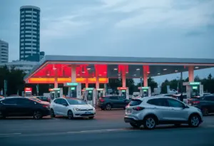 Buc-ee's Travel Center exterior with fueling stations
