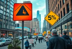 Cityscape of Milwaukee showcasing business activity