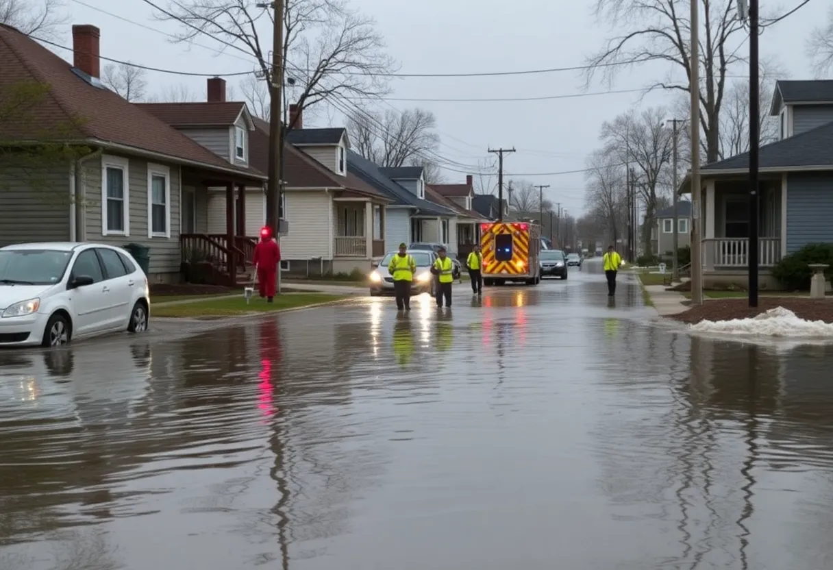 Milwaukee residents affected by flooding and seeking assistance.