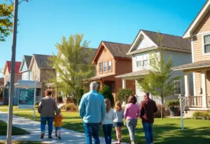 Families looking at homes for sale in Milwaukee