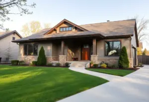A beautiful home in Milwaukee representing homeowner's insurance concepts.
