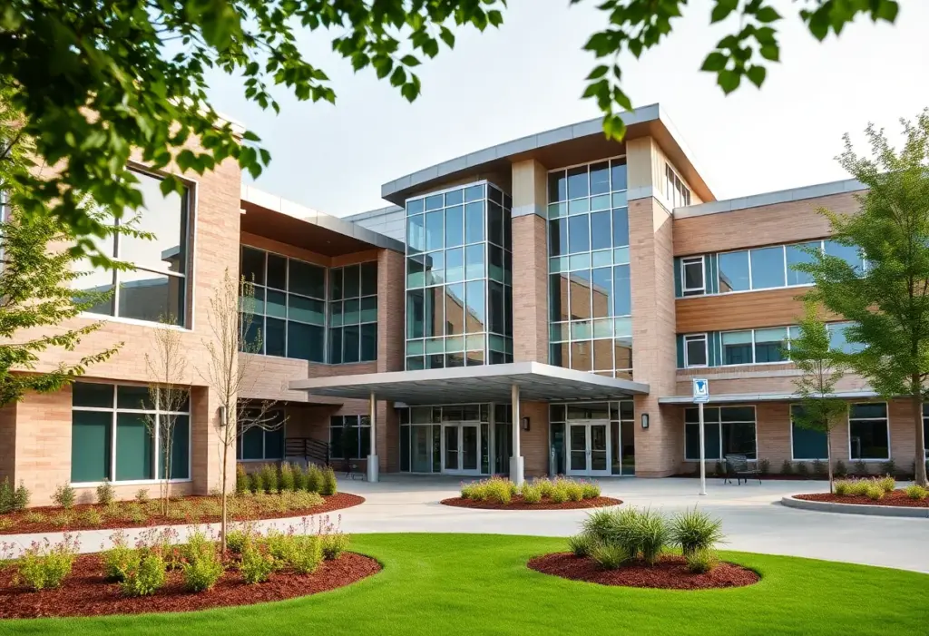 Exterior view of Milwaukee Rehabilitation Hospital