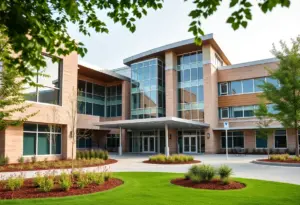 Exterior view of Milwaukee Rehabilitation Hospital