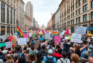 Massive gathering at the No Kings protest in Milwaukee