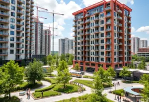 Renderings of new affordable apartments being developed in Wauwatosa