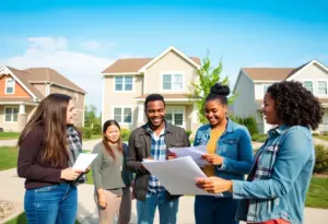 First-time homebuyers discussing must-haves in Milwaukee