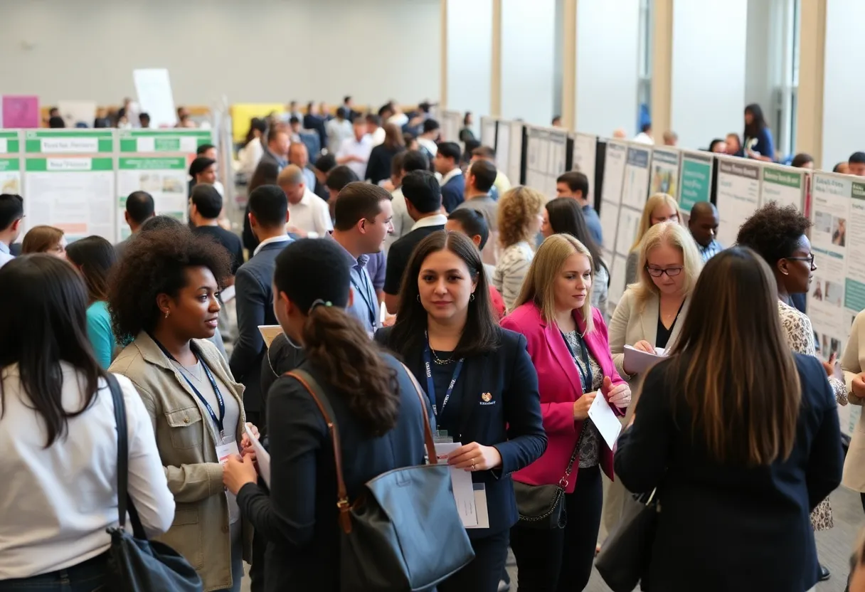 Networking at health events in Milwaukee, April 2026